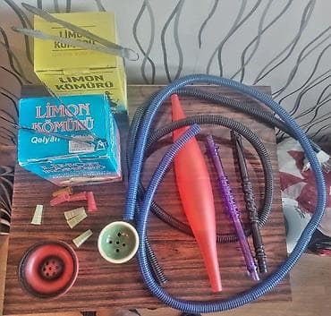 Qəlyan (Shisha Hookah) dəsti Tam komplekt qəlyan və aksesuarları: -