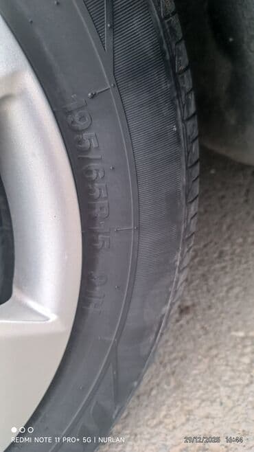 195/65 R15 təkər dəsti - Ölçü: 195/65 R15 (şin üzərində qeyd) -