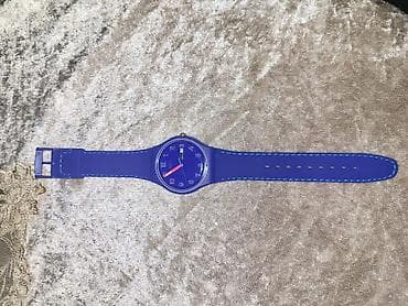 İşlənmiş, Qol saatı, Swatch, rəng - Göy