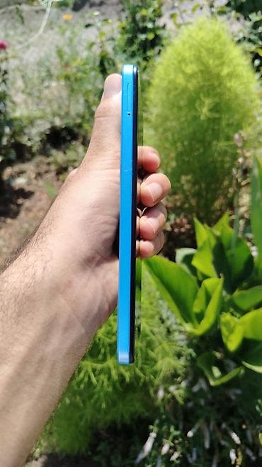 balaca telefon: Redmi Note 12, 128 GB, rəng - Mavi, Barmaq izi — 4