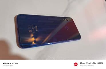 Elektronika: Redmi Note 7, 64 GB, rəng - Mavi, Barmaq izi — 2