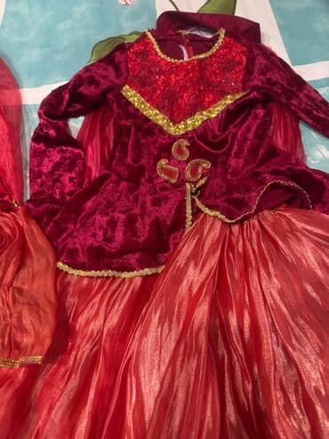 Milli kostyum, Qız üçün, 10 - 12 yaş