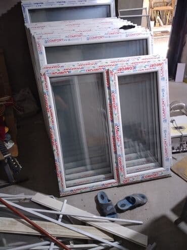 Təzə plastik pəncərələr satılır.ölçüsü 1 in 1 ə olanlar 80 manat. 1 in