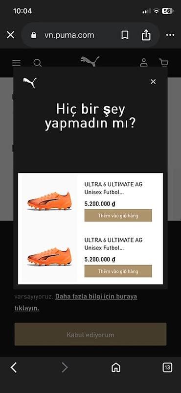 Krasofkalar və idman ayaqqabıları: PUMA Ultra 6 Ultimate AG – uniseks futbol kramponları - Rəng: Parlaq — 5
