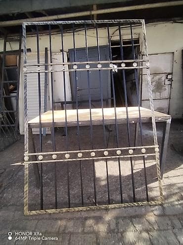 Təmir və tikinti: Məhsul: Dəmir barmaqlıqlar və məhəccərlər (pəncərə və balkon üçün) — 1
