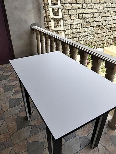 Mətbəx masası, Yeni, Açılmayan, Laminat, Dördbucaq masa — 2