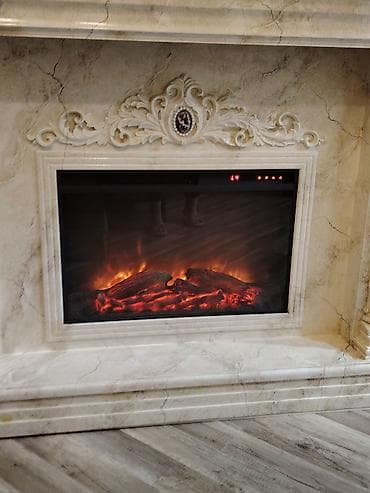 odun pec: Kamin Peçi, yanacaq - Elektrik — 5