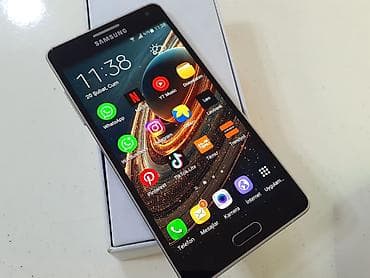 2 el ayfon: Samsung Galaxy A5, 16 GB, rəng - Qızılı, Zəmanət, Düyməli, Sensor — 1