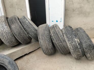 teker vaz: Məhsul: Avtomobil təkərləri (müxtəlif naxış və ölçülər) az işlenmiş — 2