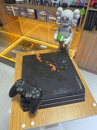 ps3 ps4: 🎮 PlayStation 4 Pro Monster Hunter World Edition Tam işlək — 4