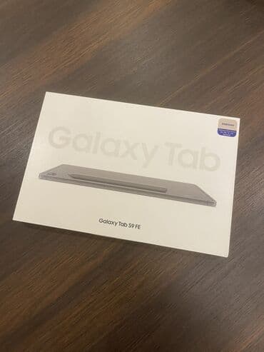 Kompüter və noutbuk aksesuarları: Samsung Galaxy Tab S9 FE Gray 256GB/8GB

Yeni qutu bağlı — 1