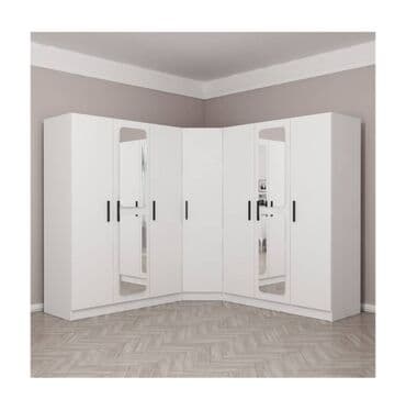 dolab dəhliz: Künc dolab, Dəhliz üçün, Yataq otağı üçün, Paltar üçün, Açılan, Korpuslu — 6