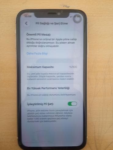 note 11 ekran: IPhone 11, 64 GB, Ağ, Qırıq — 5