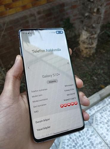 Samsung Galaxy S10 Plus, 128 GB, rəng - Qara, Simsiz şarj lalafo.az -da Samsung Galaxy S10 Plus, 128 GB, rəng - Qara, Simsiz şarj