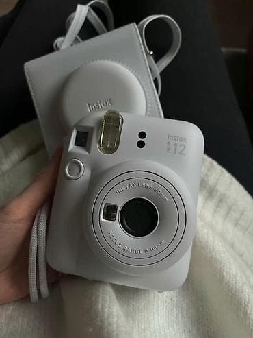 Fujifilm Instax Mini 12 ani kamera – ağ rəng. - Ani çap edən instax — 1