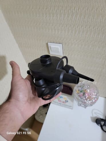 Elektrik hava pompası (şarjlı deyil, şəbəkə ilə işləyən)