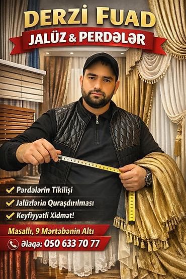 yataq doşəyi: DERZİ FUAD – Jalüz və Pərdə Xidməti pilise adore stor dəmir və taxda — 1