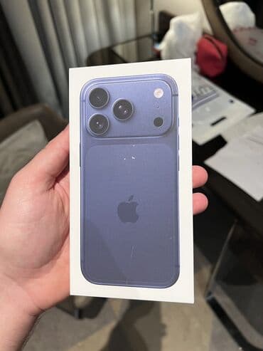 apple tablet qiymetleri: IPhone 17 Pro, 256 GB, Göy, Sənədlərlə — 1