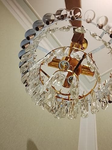 lustur ucuz: Çılçıraq, 6 lampa, Metal — 1