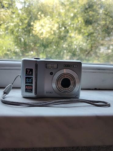 tw: Samsung S750 rəqəmsal fotoaparat - 7.2 MP təsvir sensoru – gündəlik — 2