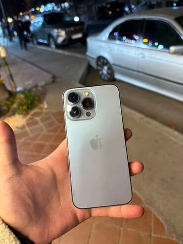 iphone 11 pro ekranı: IPhone 13 Pro, 128 GB, Sierra Blue, Face ID — 2