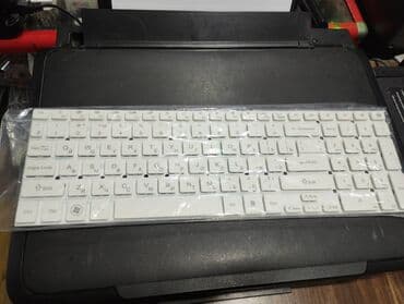 Məhsul: Noutbuk klaviaturası (Packard Bell) - Rəng: ağ - Dil qaydası