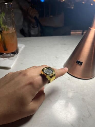 механические часы в баку: Kişilər üçün qutulu dizaynlı halqa-saatlar (ring watch) – 2 model: - — 5