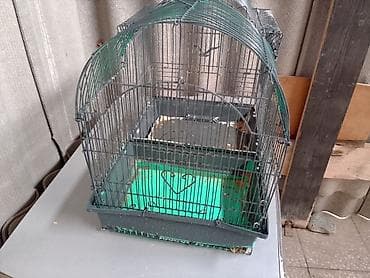 bülbül qəfəsi: Quş qəfəsi – iki bölməli, metal konstruksiya Məhsul təsviri: - — 2