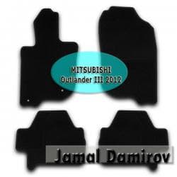 niva ayaqalti: NOVLINE MITSUBISHI Outlander III 2012 ucun kovrolit ayaqaltilar — 1