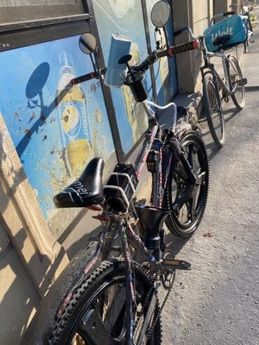 velosiped 3 təkər: Salam Aleykum. 26 lıq velosipetdi. Üsdündə hər şey verilir — 3