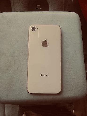 iphona 8: IPhone 8, 64 GB, Ağ, Simsiz şarj — 1