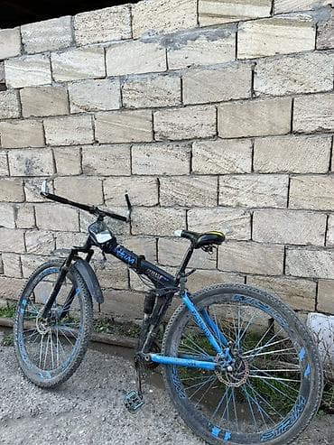 islenmis velosiped satiram: - Məhsul: Dağ velosipedi (STRIM/WELS brend nişanları görünür) - — 1