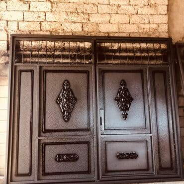 işlemiş darvaza: Eni-3 Hündürlük-2.60 Çerçivesi -8lik Şveller,Profil — 3