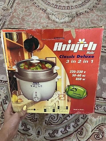 par utusu: Atiych Mehr Classic Deluxe 3-in-2-in-1 çoxfunksiyalı bişirici - — 1