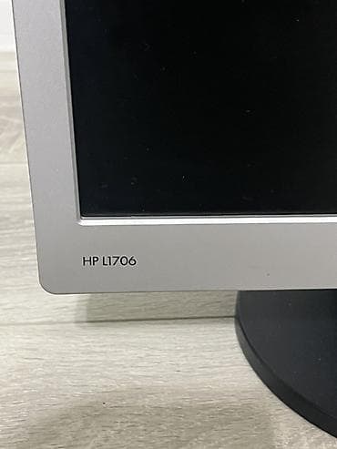 Сканеры: HP L1706 LCD monitor işləkdir, monitprun özüdü ancaq kabeları yoxdur — 2
