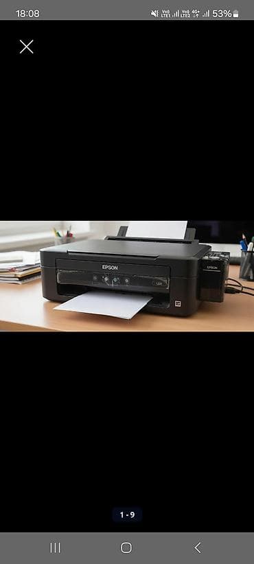 asus noutbook: Kompyuter 2 ədəd. Printer 1 ədəd EPSON L222 SATILIR! Hamısı işlək — 1