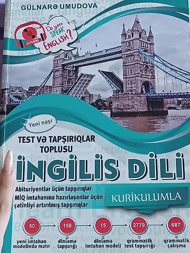 Kitablar və jurnallar: Məhsul: “İngilis dili – Test və Tapşırıqlar Toplusu (Kurikulumla)” — 1