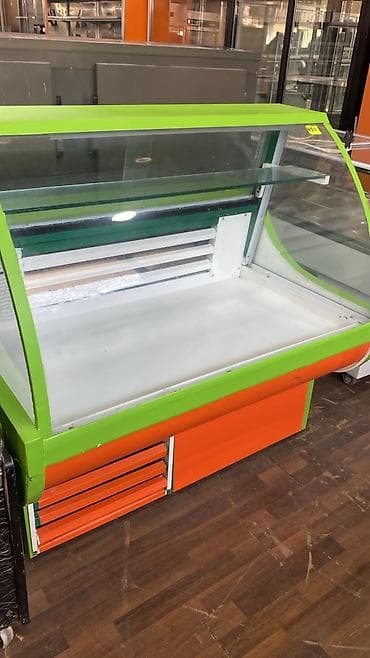 Soyuducu vitrin – şüşəli servis tezgahı - Məhsul tipi: ticarət üçün