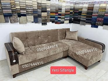 Салонная, медицинская мебель: Угловой диван, Для гостиной, Ткань, С подъемным механизмом, Раскладной, Книжка — 8