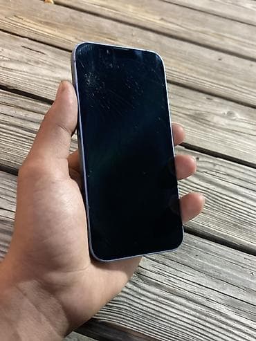 internet mini modem: IPhone 14, Mavi, Qırıq — 3