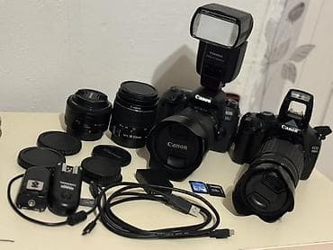 canon 24 105 f4: Foto/video çəkilişi üçün tam Canon DSLR dəsti Komplekt: - Canon EOS — 1