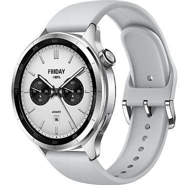 Смарт браслеты: Новый, Смарт часы, Xiaomi, Сенсорный экран, цвет - Серебристый — 1