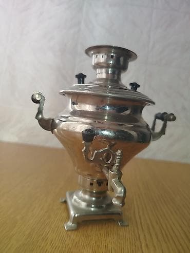 ag gilas murebbesi: Mini Samovar – Paslanmaz polad (Suvenir) ✨ ​Süfrələrinizə və ya — 1
