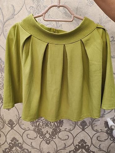 Zeytun-yaşıl rəngdə qadın ətəyi. Turkiye istehsali - Model