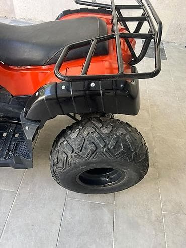 haojue tr 150: ATV kros kvadrosikl - Rəng: narıncı-qara - Sərt ofroud üçün iri — 4