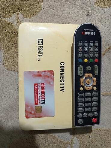 tv box s: CONNECT TV peyk/iptv qəbuledicisi dəsti Xüsusiyyətlər: - CONNECT TV — 1
