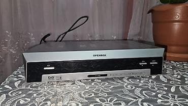 tv arxasi: Openbox F-100 rəqəmsal peyk qəbuledicisi - Model: Openbox F-100 - — 1