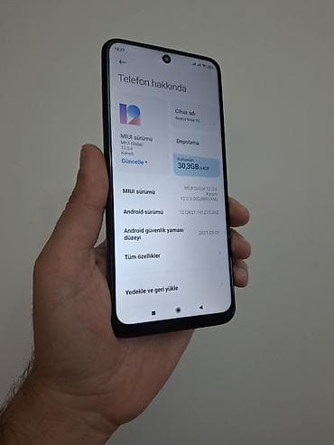 byd adapter: Redmi Note 9S, 64 GB, rəng - Göy, Barmaq izi — 3