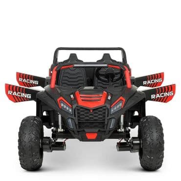 maşınlar uşaq üçün: Uşaq elektrik avtomobili Jeep BambiEL-3 Buggy, dördyerlik, qırmızı 4 — 2