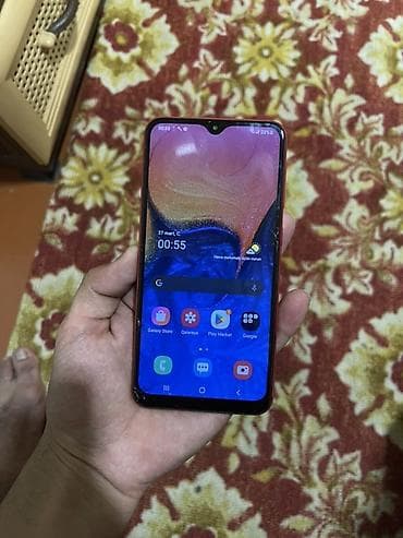 Samsung Galaxy A10, 32 GB, rəng - Qırmızı, İki sim kartlı